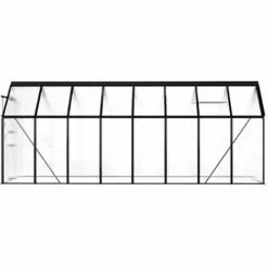 ASUPERMALL Serre Anthracite Aluminium 9,31 M² 8 ASUPERMALL Serre Anthracite Aluminium 9,31 M² -Serre de jardin Boutique 25977274 4