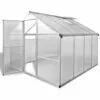 TRUE DEAL Serre Renforcée En Aluminium Avec Cadre De Base 6,05 M²
