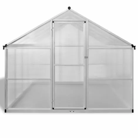 TRUE DEAL Serre Renforcée En Aluminium Avec Cadre De Base 6,05 M² 3 TRUE DEAL Serre Renforcée En Aluminium Avec Cadre De Base 6,05 M² â Image 3