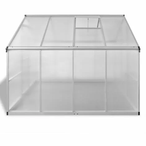 TRUE DEAL Serre Renforcée En Aluminium Avec Cadre De Base 6,05 M² 4 TRUE DEAL Serre Renforcée En Aluminium Avec Cadre De Base 6,05 M² â Image 4