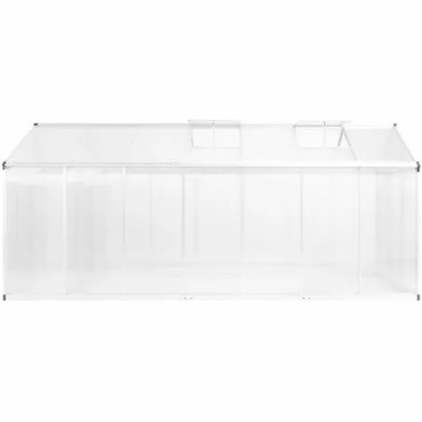 TRUE DEAL Serre Aluminium 421x190x195 Cm 15,6 M³ 3 TRUE DEAL Serre Aluminium 421x190x195 Cm 15,6 M³ – Image 3