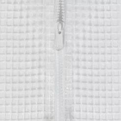 IDMARKET Serre Tunnel De Jardin 4 Saisons 12m² Blanche Gamme Maraîchère ZEBRA 4x3M - Blanc -Serre de jardin Boutique 28025597 4