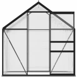 VidaXL Serre Anthracite Aluminium 1,33 M² - Anthracite -Serre de jardin Boutique 28743976 5