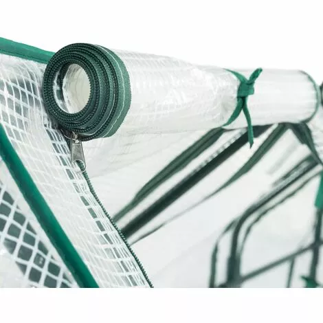 IDMARKET Serre Châssis De Jardin Spéciale Forçage L. 300 CM Blanche - Blanc 3 IDMARKET Serre Châssis De Jardin Spéciale Forçage L. 300 CM Blanche - Blanc – Image 3