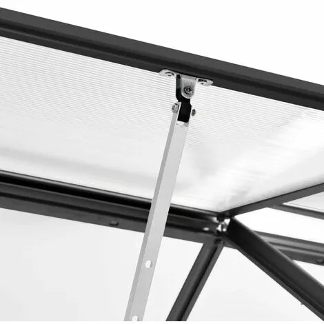 ASUPERMALL Serre Anthracite Aluminium 4,75 M² 4 ASUPERMALL Serre Anthracite Aluminium 4,75 M² – Image 4