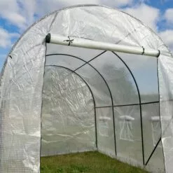 ESTEXO Serre 3x2x2m Tunnel à Film Plastique Toit Arqué Serre En Aluminium -Serre de jardin Boutique 29542217 5