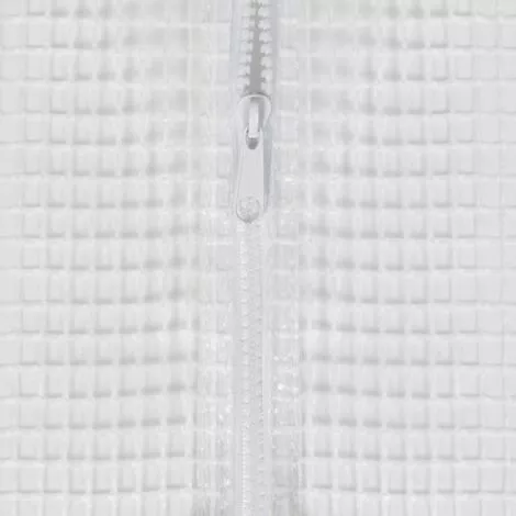 IDMARKET Serre Tunnel De Jardin 4 Saisons 24M² Blanche Gamme Maraîchère DES ANDES 8x3M - Blanc 4 IDMARKET Serre Tunnel De Jardin 4 Saisons 24M² Blanche Gamme Maraîchère DES ANDES 8x3M - Blanc – Image 4