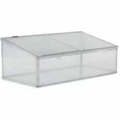 HABITAT ET JARDIN Mini Serre En Polycarbonate 108 X 56 X 40 Cm - Aluminium.