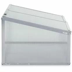 HABITAT ET JARDIN Mini Serre En Polycarbonate 108 X 56 X 40 Cm - Aluminium. -Serre de jardin Boutique 3064405 4