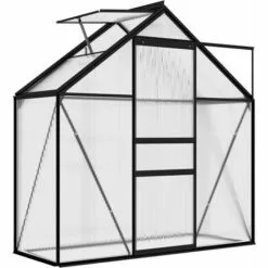 TRUE DEAL Serre Anthracite Aluminium 1,33 M² -Serre de jardin Boutique 30866907 5