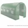 EUROSPEN Bâche Armée Pour Serre De Jardin Tunnel 9m2 Green Roof