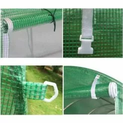 EUROSPEN Bâche Armée Pour Serre De Jardin Tunnel 9m2 Green Roof -Serre de jardin Boutique 31463856 3