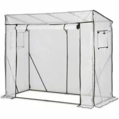 SEKEY Serre De Jardin Imperméable Et Anti-UPF 200 L X 77 L X 146/170 H Cm