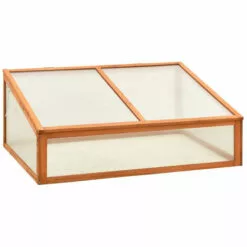ASUPERMALL Serre 100x65x40 Cm Bois De Sapin