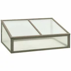 ASUPERMALL Serre 100x65x40 Cm Bois De Sapin