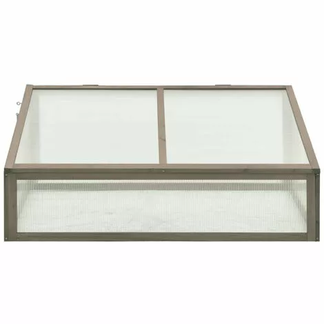 ASUPERMALL Serre 100x65x40 Cm Bois De Sapin 5 ASUPERMALL Serre 100x65x40 Cm Bois De Sapin – Image 5