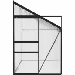 VidaXL Serre Anthracite Aluminium 6,23 M³ - Anthracite -Serre de jardin Boutique 33211389 4