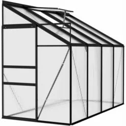 VidaXL Serre Anthracite Aluminium 5,02 M³ - Anthracite -Serre de jardin Boutique 33912556 3