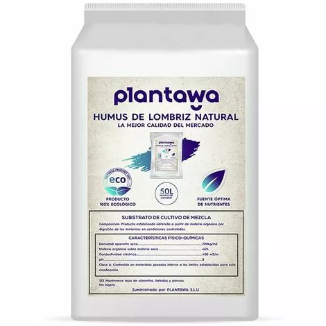 Plantawa Humus De Vers De Terre 50L Premium Pour Toutes Plantes Et Cultures Haute Qualité Engrais Organique 100% Naturel 1 Plantawa Humus De Vers De Terre 50L Premium Pour Toutes Plantes Et Cultures Haute Qualité Engrais Organique 100% Naturel