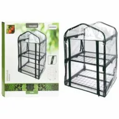ProGarden Serre à 2 Niveaux Vert - Vert