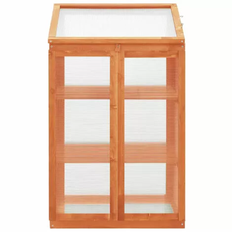 ASUPERMALL Serre 60x45x100 Cm Bois De Sapin 5 ASUPERMALL Serre 60x45x100 Cm Bois De Sapin – Image 5