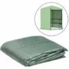 VidaXL Couverture De Remplacement Serre (6,5025 M²) 255x255x194cm Vert