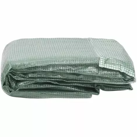VidaXL Couverture De Remplacement De Serre (6 M²) 200x300x200 Cm Vert 3 VidaXL Couverture De Remplacement De Serre (6 M²) 200x300x200 Cm Vert – Image 3