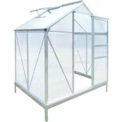 AUTRES Serre De Jardin En Polycarbonate 2,51 M² - 1,9 X 1,32 X 2,01 M