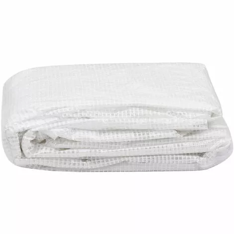 ASUPERMALL Couverture De Remplacement De Serre (36m²) 3x12x2cm Transparent 4 ASUPERMALL Couverture De Remplacement De Serre (36m²) 3x12x2cm Transparent – Image 4