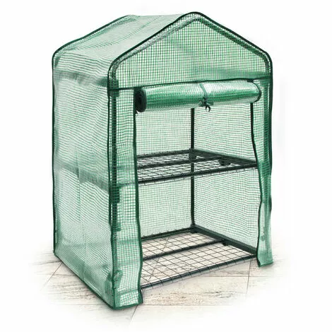 Relaxdays Serre De Jardin 60 X 46 Cm 2 étages Étagère Avec Bâche Amovible Balcon Terrasse Tente 1 Relaxdays Serre De Jardin 60 X 46 Cm 2 étages Étagère Avec Bâche Amovible Balcon Terrasse Tente