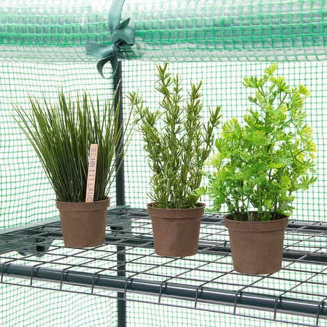 Relaxdays Serre De Jardin 60 X 46 Cm 3 étages Étagère Avec Bâche Amovible Balcon Terrasse Tente 5 Relaxdays Serre De Jardin 60 X 46 Cm 3 étages Étagère Avec Bâche Amovible Balcon Terrasse Tente – Image 5