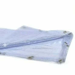 TECPLAST Bâche Pour Serre 4,5x4,7 M 400SE - Bâche Armée Transparente étanche Pour Serre - Haute Performance - Made In France - Transparente Armée -Serre de jardin Boutique 41382557 4