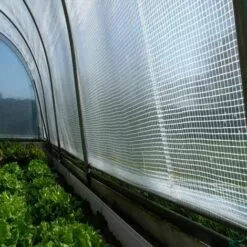 TECPLAST Bâche Pour Serre 4,5x4,7 M 400SE - Bâche Armée Transparente étanche Pour Serre - Haute Performance - Made In France - Transparente Armée -Serre de jardin Boutique 41382557 5