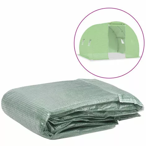 ASUPERMALL Couverture De Remplacement De Serre (6 M²) 200x300x200 Cm Vert 1 ASUPERMALL Couverture De Remplacement De Serre (6 M²) 200x300x200 Cm Vert