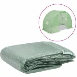 ASUPERMALL Couverture De Remplacement De Serre (4,5 M²) 300x150x200cm Vert