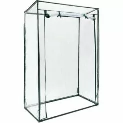 Relaxdays Serre De Jardin à Tomates TOMMY Tente Pour Plantes Protection Des Légumes Toit 150 X 100 X 50 Cm, PVC