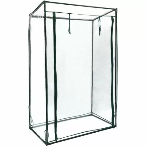 Relaxdays Serre De Jardin à Tomates TOMMY Tente Pour Plantes Protection Des Légumes Toit 150 X 100 X 50 Cm, PVC 2 Relaxdays Serre De Jardin à Tomates TOMMY Tente Pour Plantes Protection Des Légumes Toit 150 X 100 X 50 Cm, PVC – Image 2