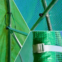 OXEO Serre De Jardin Tunnel 6m²- Bâche Armée Renforcé 3 X 2 X 2m - Structure Acier -Serre de jardin Boutique 47608208 5