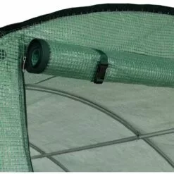 IDMARKET Serre Tunnel De Jardin 18M² Verte Relevable Avec Moustiquaire -Serre de jardin Boutique 48820794 5