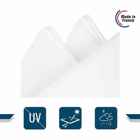 TECPLAST Bâche Pour Serre 6x3 M 200SE - Bâche Plastique Transparente Pour Serre De Jardin - Haute Performance - Made In France - Transparente 2 TECPLAST Bâche Pour Serre 6x3 M 200SE - Bâche Plastique Transparente Pour Serre De Jardin - Haute Performance - Made In France - Transparente – Image 2