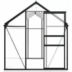 YOUTHUP Serre Avec Cadre De Base Anthracite Aluminium 7,03 M² - Anthracite -Serre de jardin Boutique 51871740 4