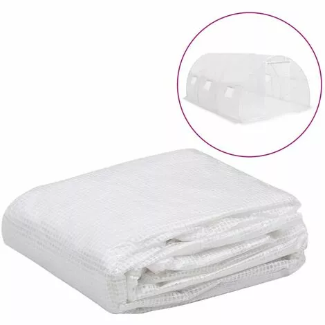 YOUTHUP Couverture De Remplacement Serre (13,5m²) 3x4,5x2cm Transparent 1 YOUTHUP Couverture De Remplacement Serre (13,5m²) 3x4,5x2cm Transparent