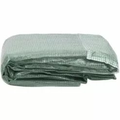 YOUTHUP Couverture De Remplacement De Serre (4 M²) 200x200x200 Cm Vert -Serre de jardin Boutique 51889726 3