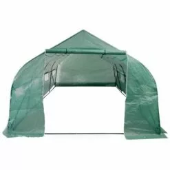 Topdeal Serre Portable Cadre En Acier 18 M² -Serre de jardin Boutique 52090759 4