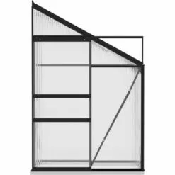 Topdeal Serre Anthracite Aluminium 1,44 M³ FF312048_FR -Serre de jardin Boutique 52099969 4