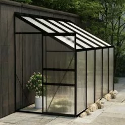 Topdeal Serre Anthracite Aluminium 6,23 M³ FF312046_FR