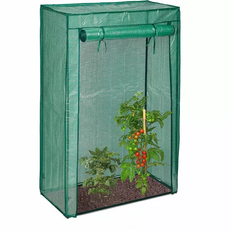 Relaxdays Serre De Jardin Tomate, Balcon, Protection, Bâche, HLP 150x100x50 Cm, Acier, PE, Vert 1 Relaxdays Serre De Jardin Tomate, Balcon, Protection, Bâche, HLP 150x100x50 Cm, Acier, PE, Vert