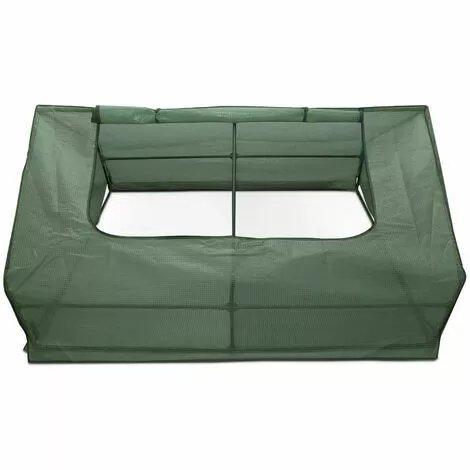 ALICE'S GARDEN Mini Serre De Jardin - Ciboulette - 2.5m². Serre Châssis En Polyéthylène - Vert 1 ALICE'S GARDEN Mini Serre De Jardin - Ciboulette - 2.5m². Serre Châssis En Polyéthylène - Vert