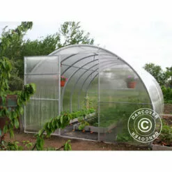 DANCOVER Serre En Polycarbonate, Strong NOVA 12m², 3x4m, Silver - Argenté -Serre de jardin Boutique 52664572 3