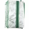 SUPERMARKET Housse De Rechange Pour Mini Serre - 4 étages - En PVC Transparent - Étanche - Pour Le Jardin - Pour L'intérieur Et L'extérieur - Support En Fer Non Inclus,Une Pièce, Vert Transparent，Superma